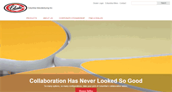 Desktop Screenshot of columbiamfginc.com